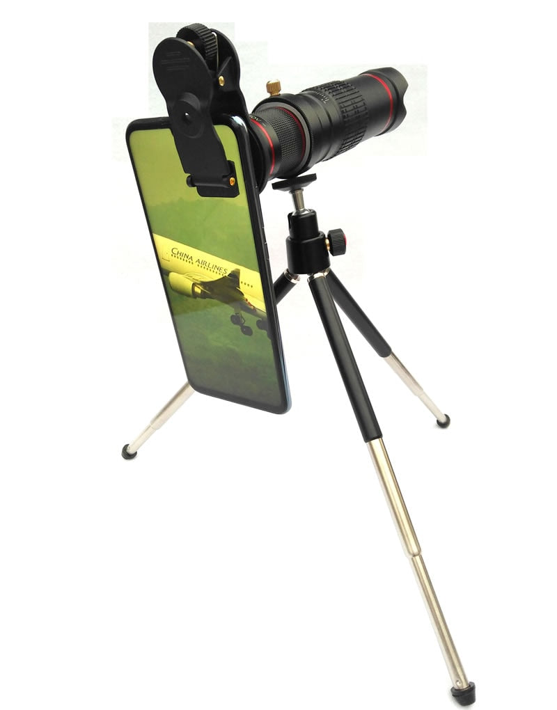 Crystal Clear 22x Zoom Lens Set for Mobile Phone Cameras