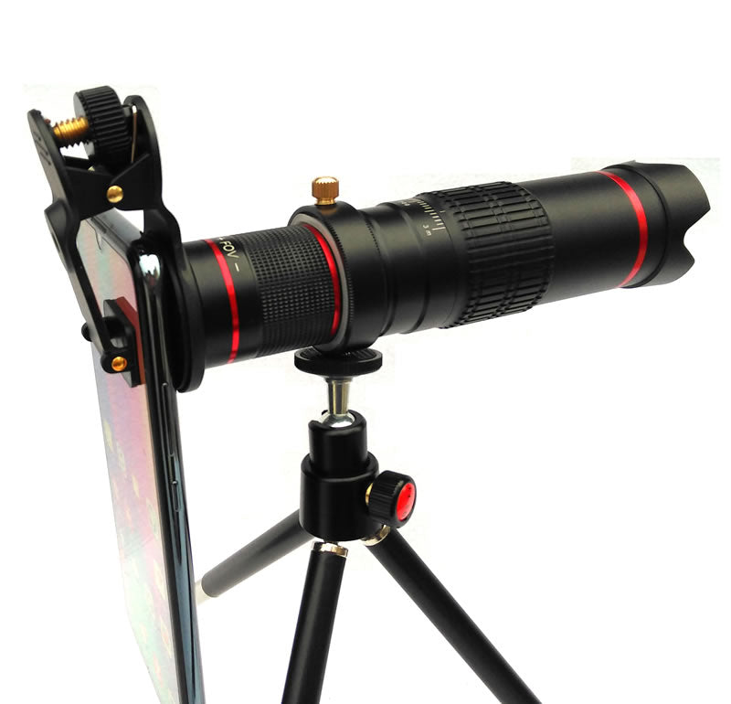 Crystal Clear 22x Zoom Lens Set for Mobile Phone Cameras