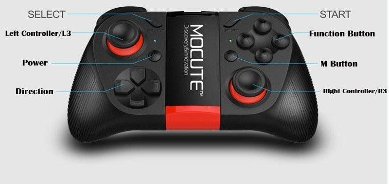 Dragon Virtual Reality Gaming 3D Headset with Wireless Gaming Controller