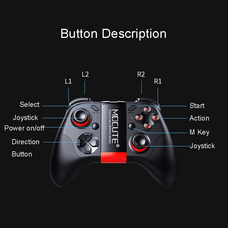 Dragon Virtual Reality Gaming 3D Headset with Wireless Gaming Controller