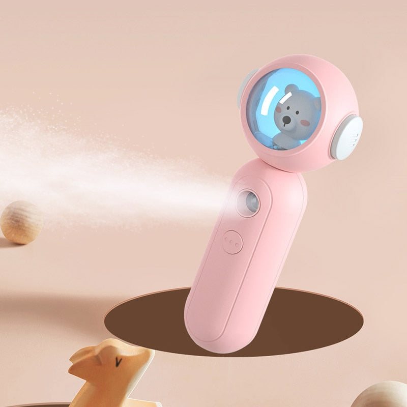 Cute Teddy Bear Travel-Size USB Nano Mister for Hydrating Facial Mist