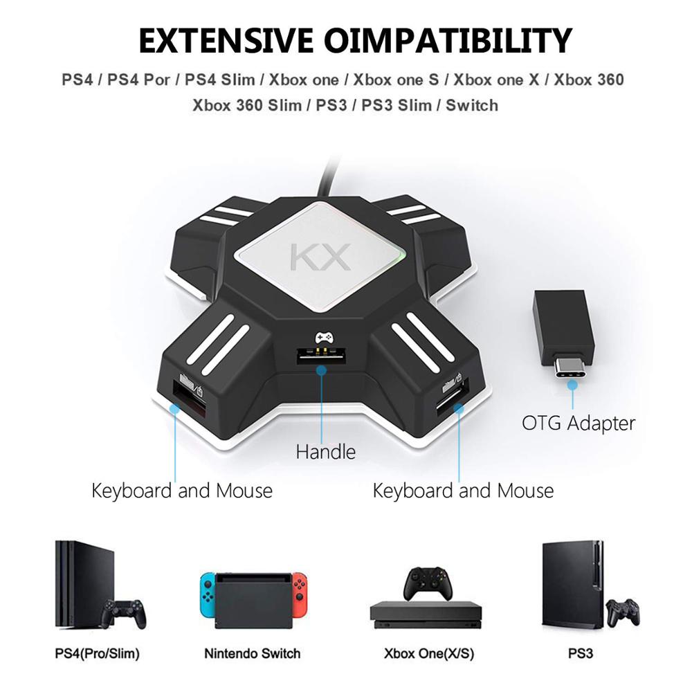 Gaming Adapter for Keyboard and Mouse - ConnectX