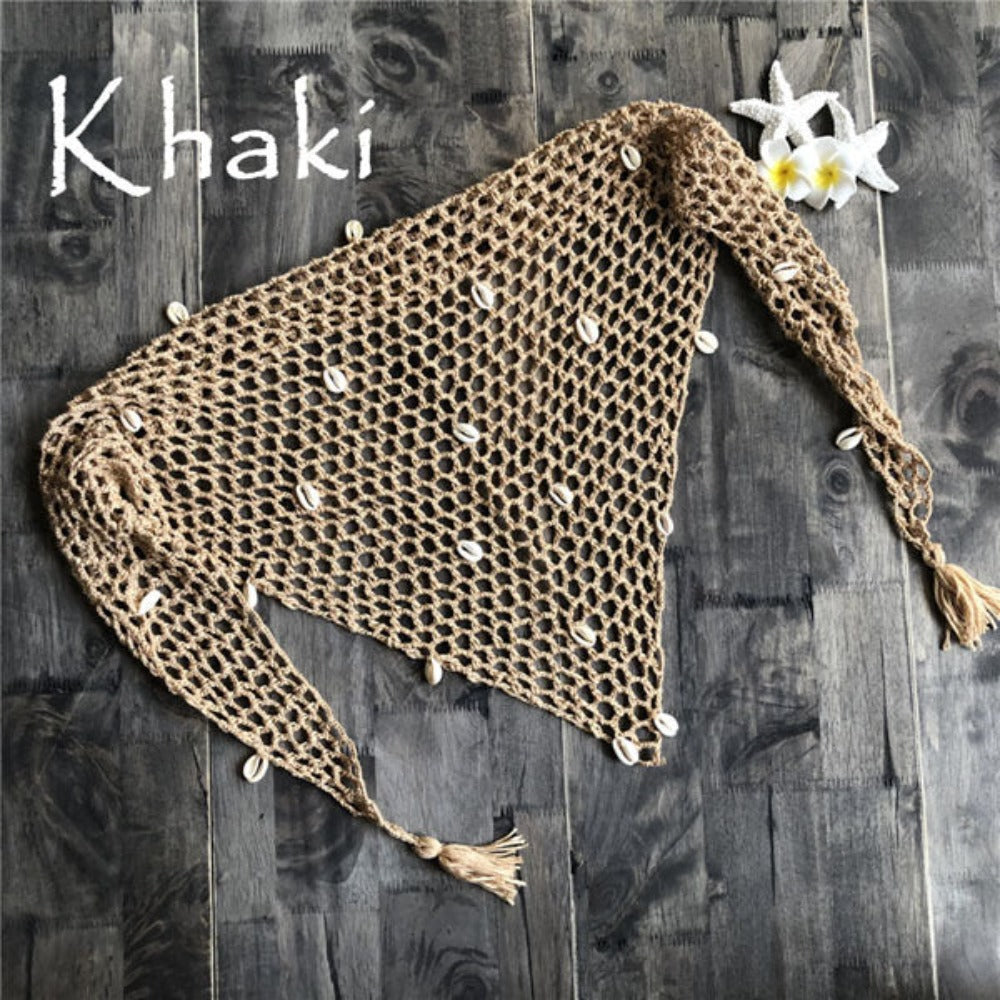Crocheted Swimsuit Skirt Cover-up