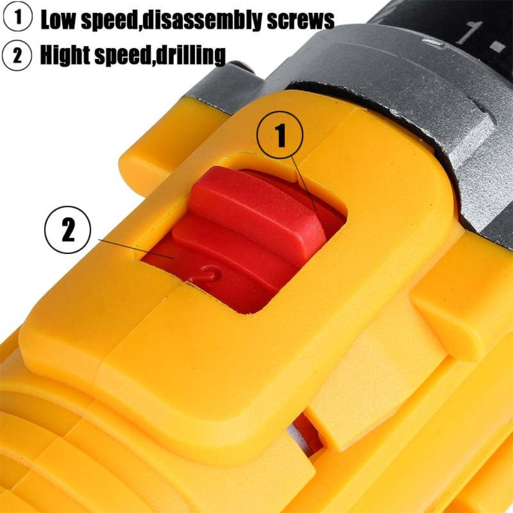 Cordless Impact Drill Driver with 48V Power and 25+3 Torque Options