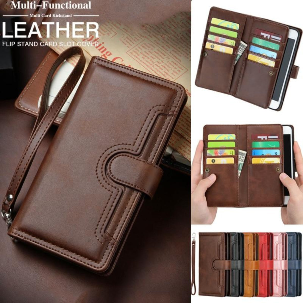 High-Quality Vegan Leather Case for iPhone