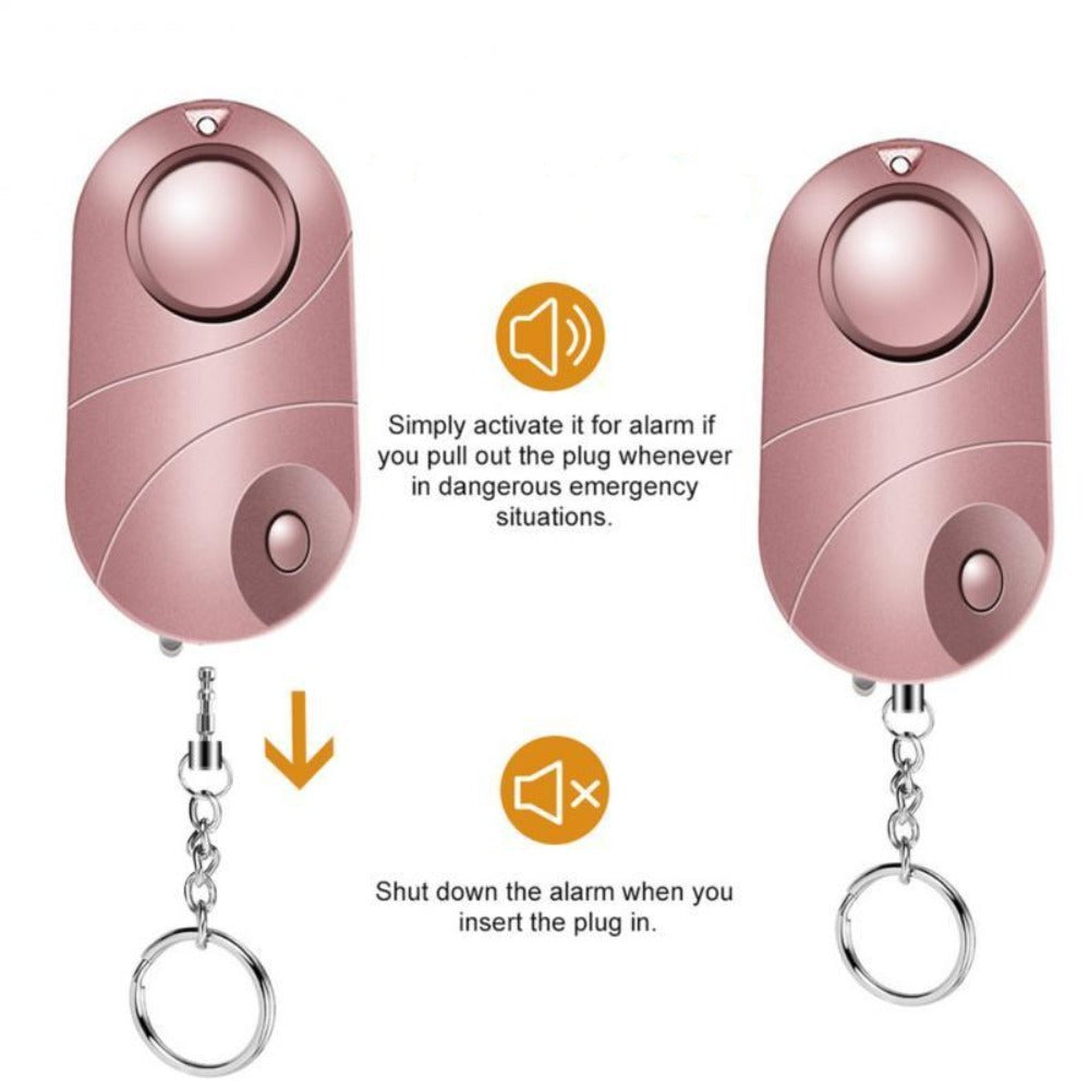Flashing Keychain Alarm for Personal Safety