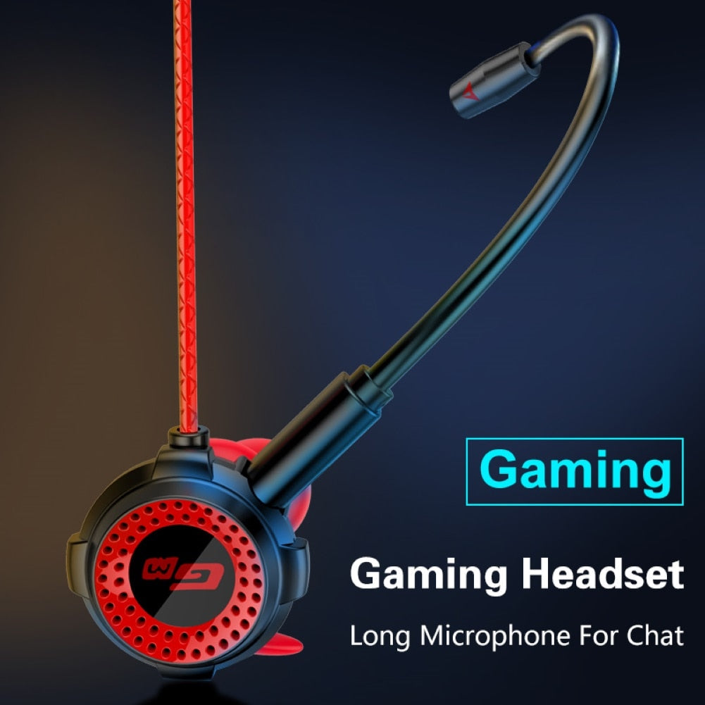 Extension Microphone Gaming Earphones - Dragon G2000 3.5mm