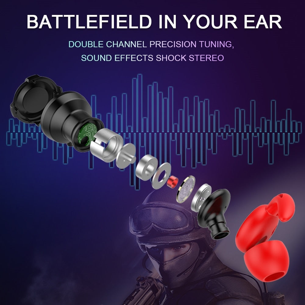 Extension Microphone Gaming Earphones - Dragon G2000 3.5mm