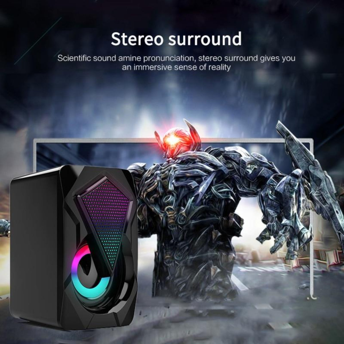 RGB Gaming Speakers for PC Gamers
