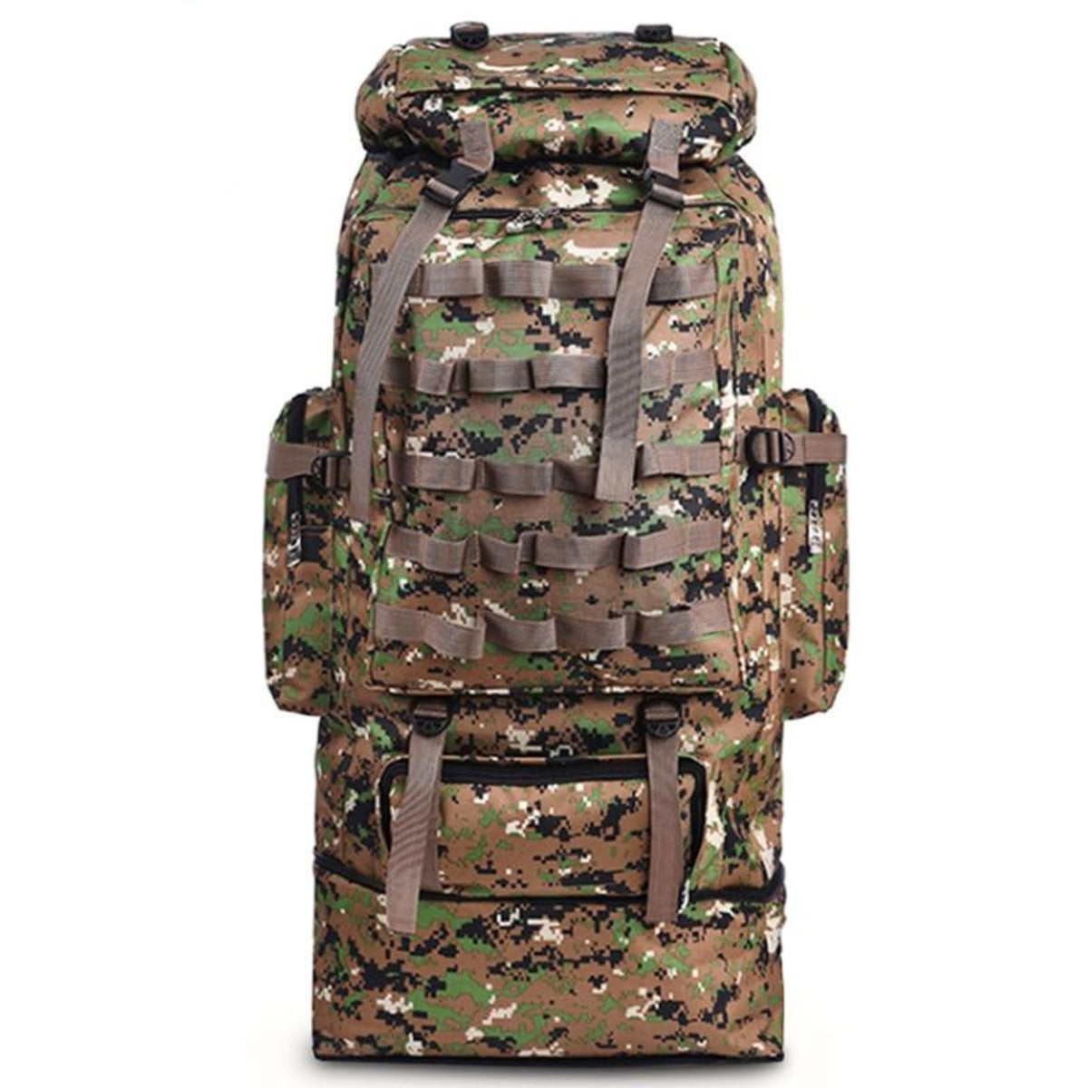Large Capacity Waterproof Backpack for Outdoor Camping and Hiking (100L)