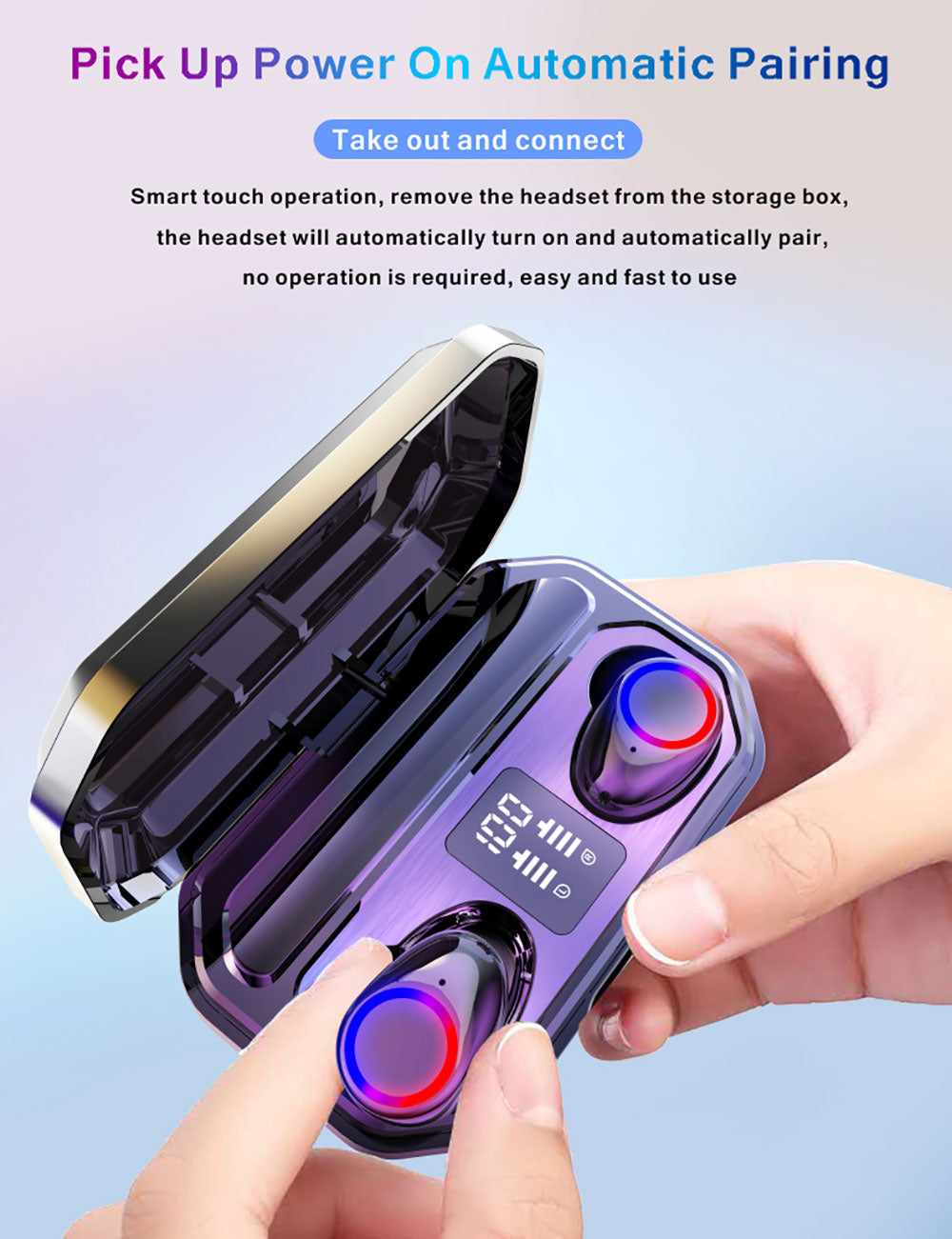 Dragon M12PRO Bluetooth 5.0 Earbuds with 3D Surround Sound and True Wireless Connectivity