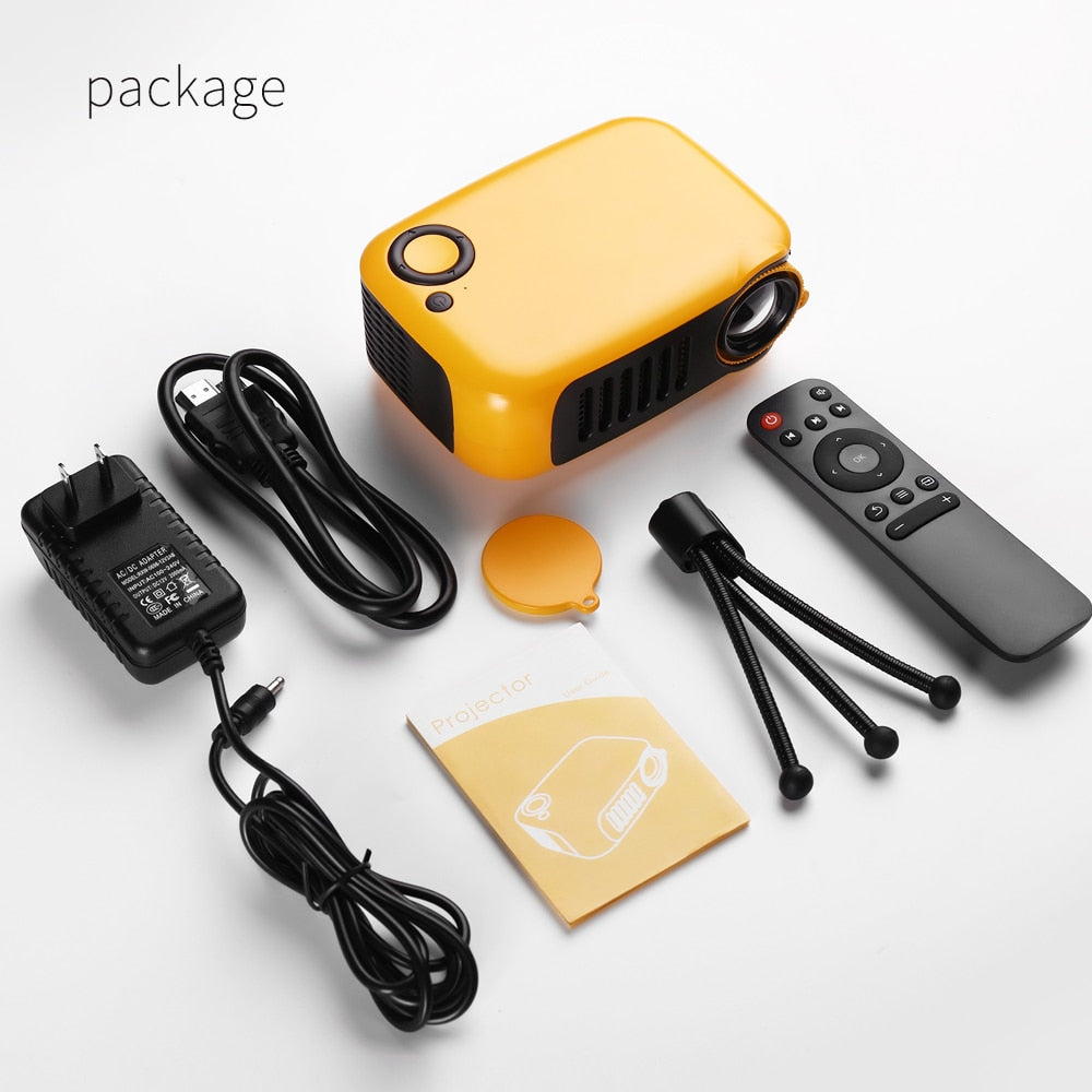 Portable Home Cinema Projector with Full HD Capability
