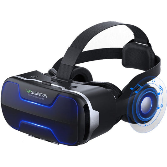 Dragon Blaze Virtual Reality Gaming Headset with Gaming Controller: black, dark gray virtual reality headset, futuristic tech