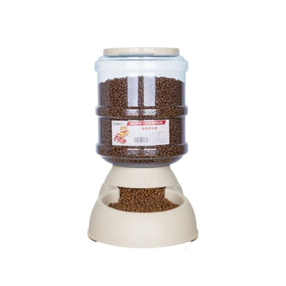 Pet Food Dispenser with 3.75L Capacity and Automated Dispensing