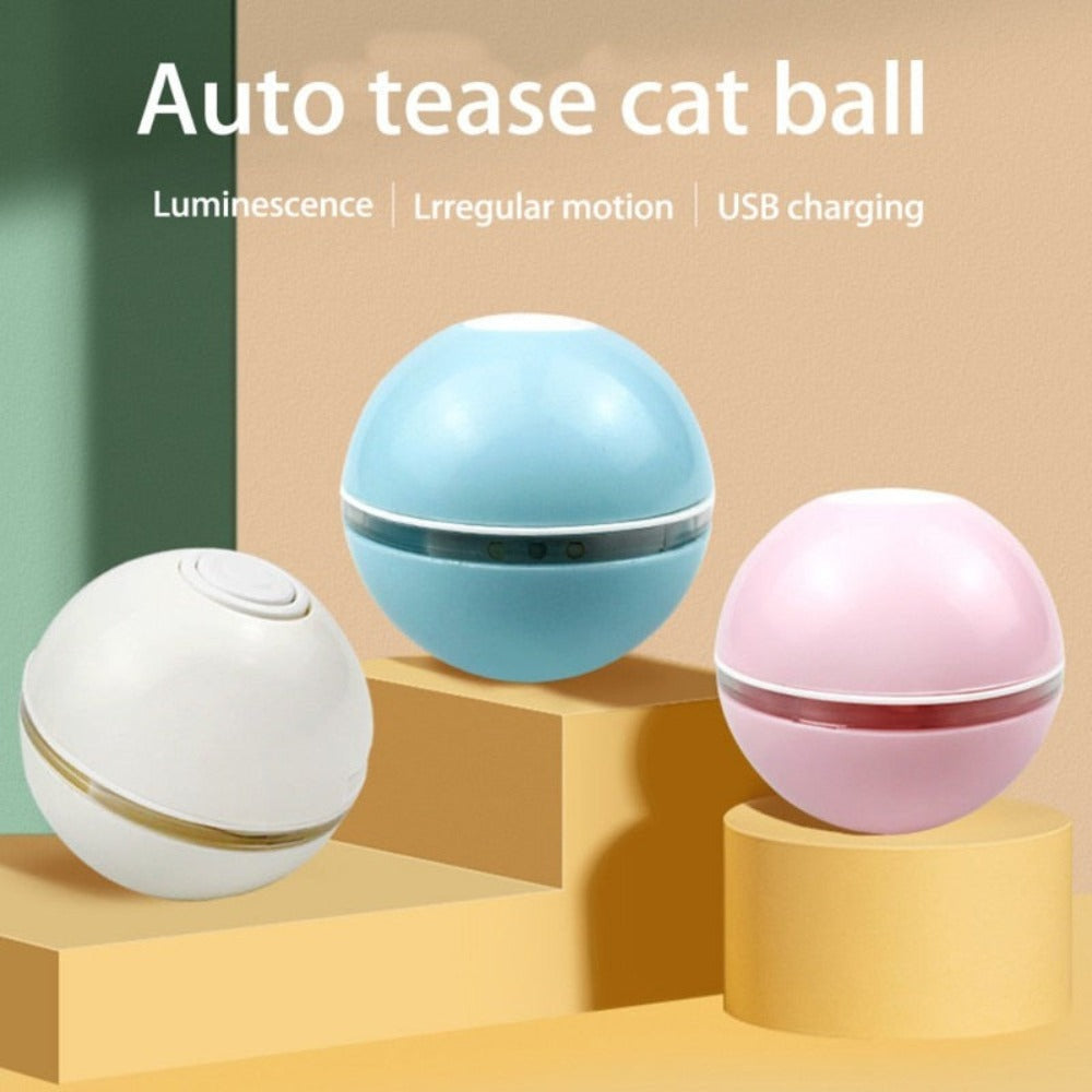 Feather LED Pet Ball with Illumination