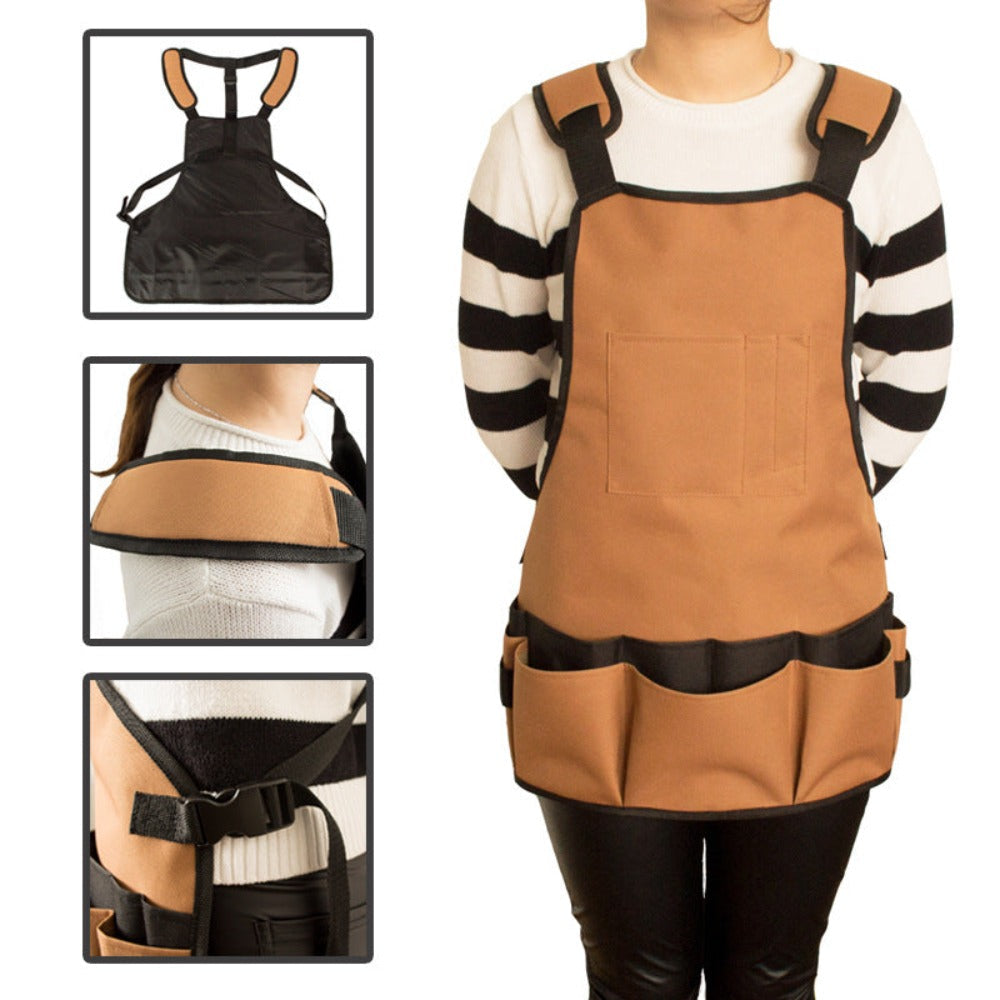 Multipockets Gardening Apron: A Revised Title