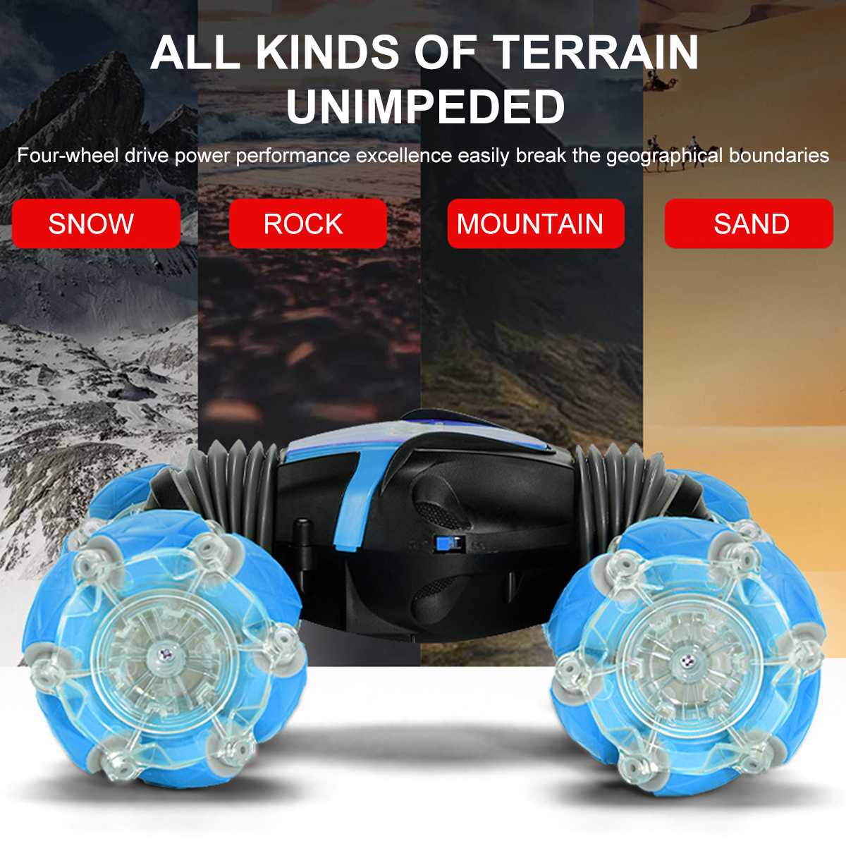 RC Stunt 4x4 Remote Control Car