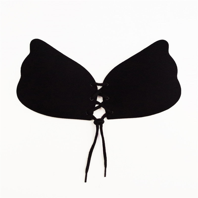 Black Push Up Bra with Butterfly Design