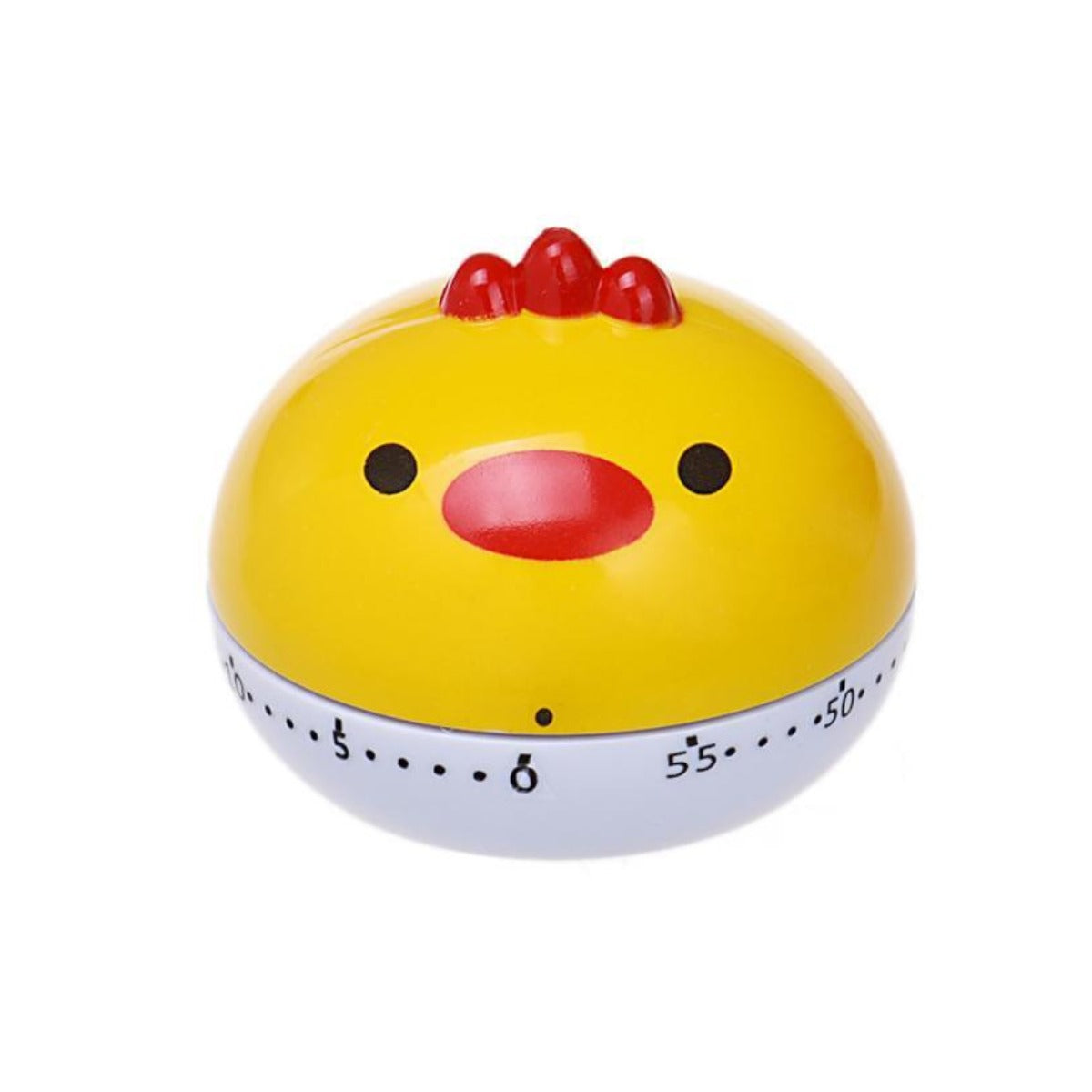 Cartoon-Style Kitchen Timer with 60-Minute Countdown