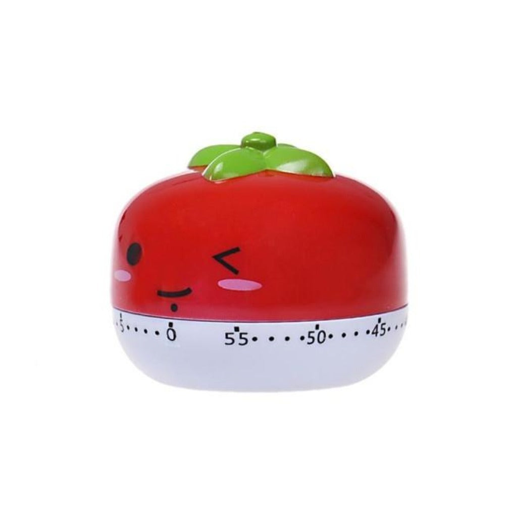 Cartoon-Style Kitchen Timer with 60-Minute Countdown