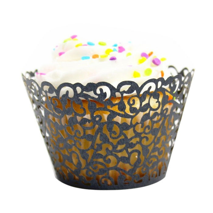 400 Pieces of Laser Cut Lace Cupcake Wrappers for Wholesale Purchase