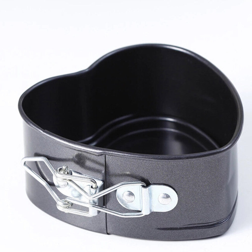 Heart-Shaped Non-Stick Cake Mold Set of 3 Pieces