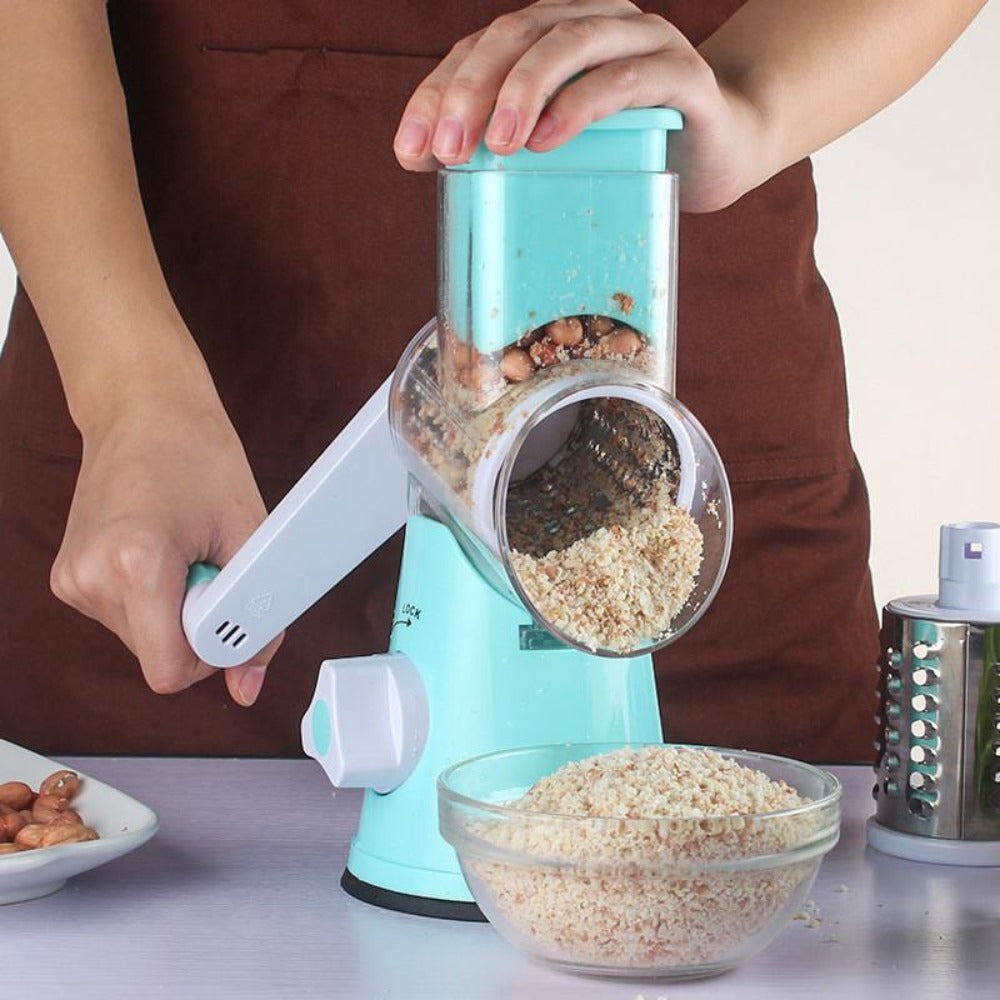 Stainless Steel Manual Vegetable Grater and Slicer