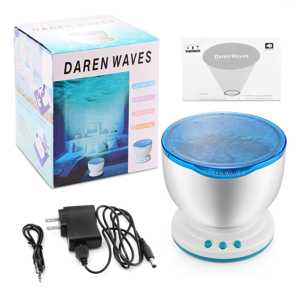 LED Ocean Wave Light Projector