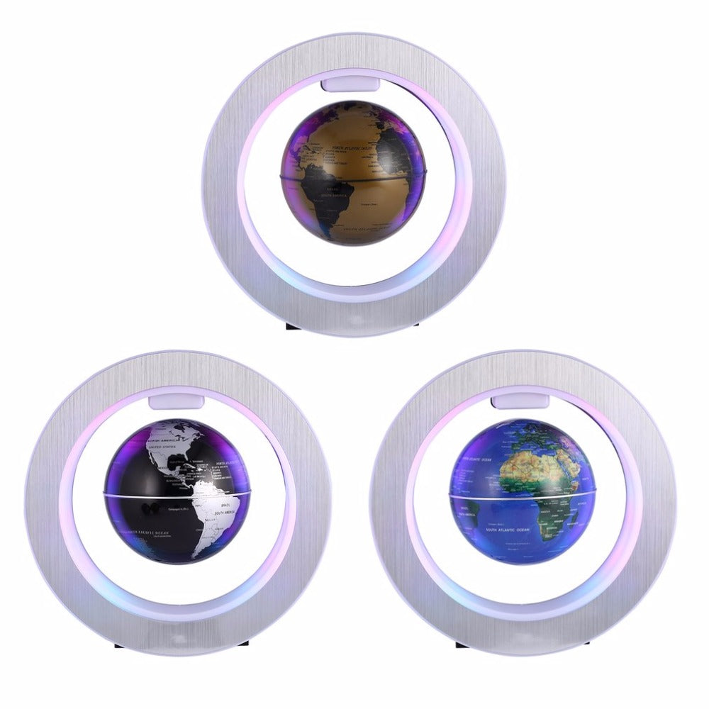 Levitating LED Globe with Magnetic Technology