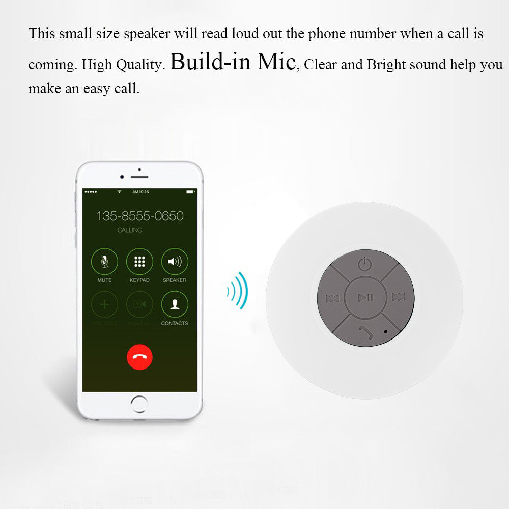 Mini Wireless Bluetooth Speaker - Water Resistant