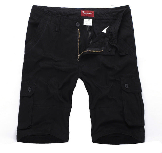 Casual Shorts with Multiple Pockets for Men