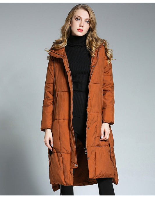 Hooded Winter Puffer Jacket for Women