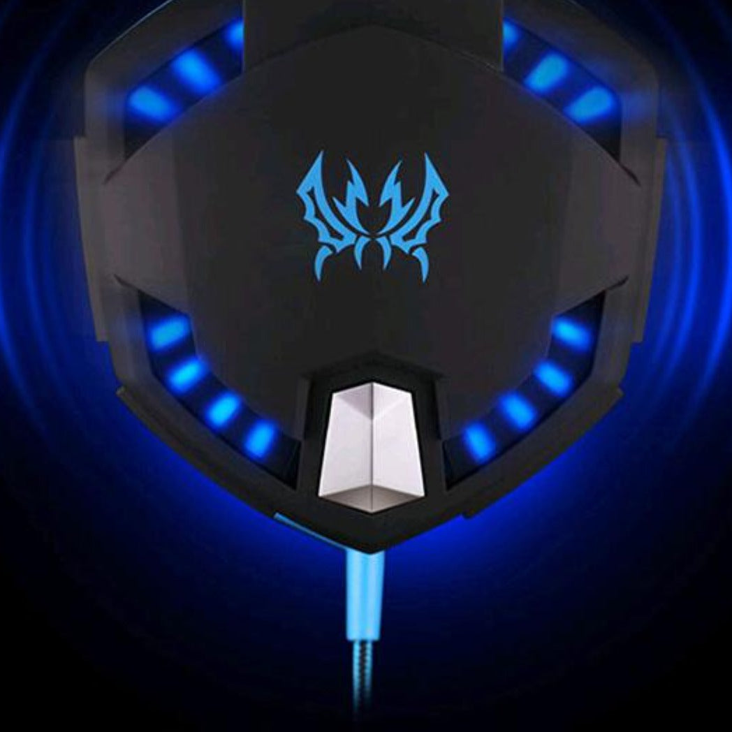 G21Z Vibrating LED Gaming Headset with Mic - Dragon Stealth