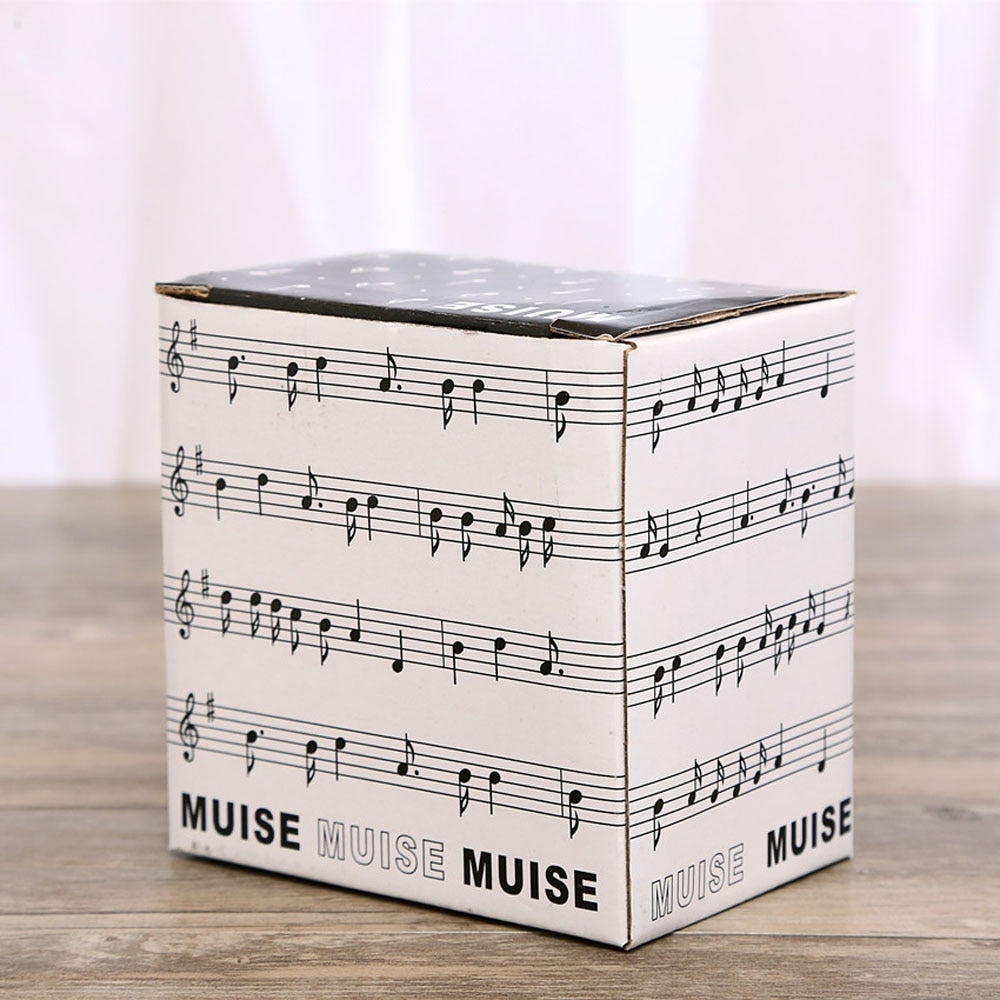 Musical Inspiration Ceramic Coffee Mug with Piano Lid