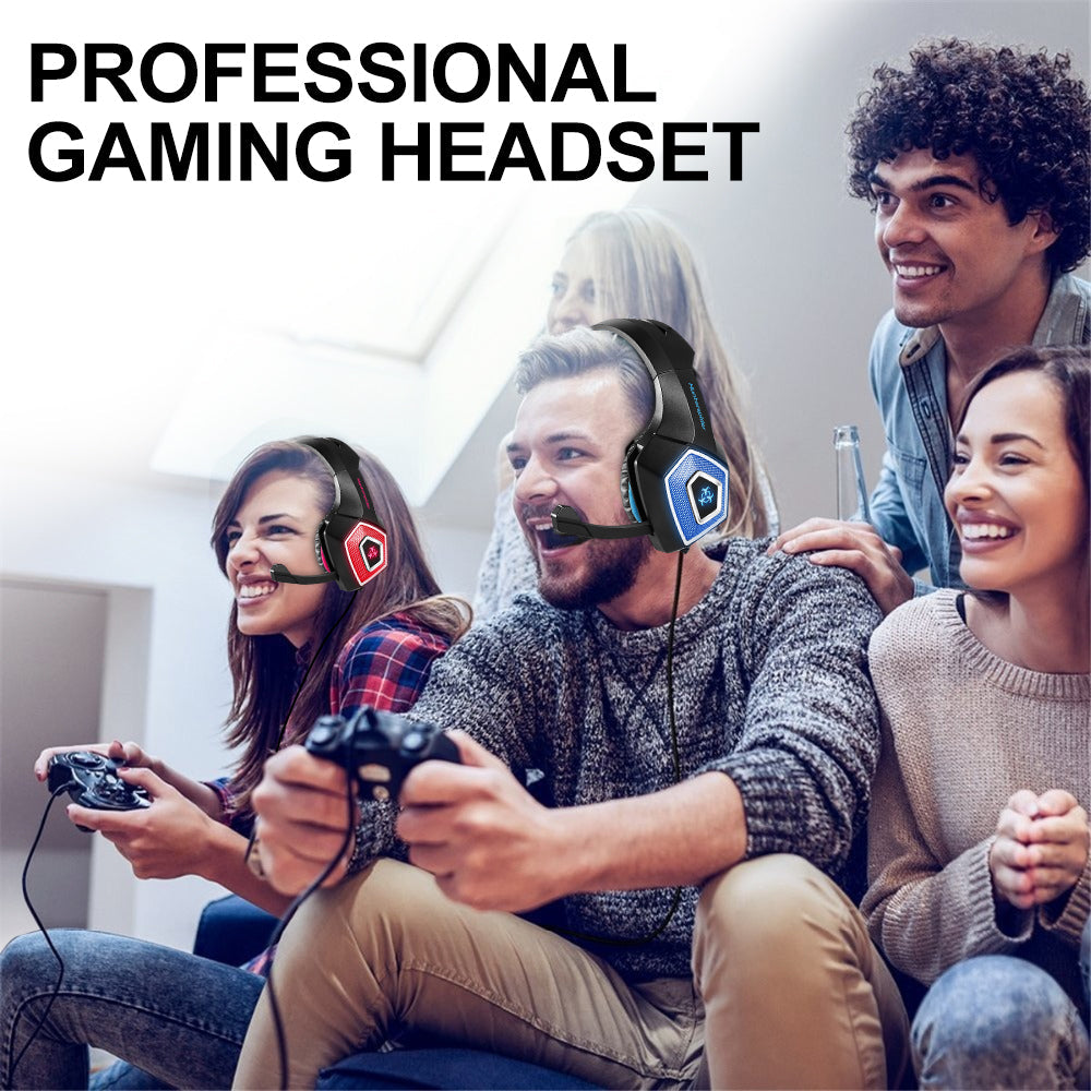 Stereo RGB Gaming Headset with Microphone - Dragon G3X Edition