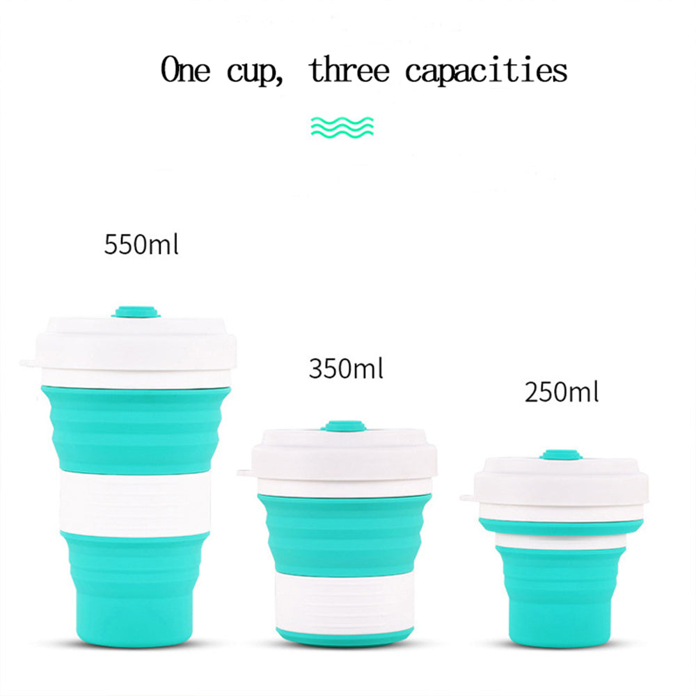 Innovative Collapsible Silicone Coffee Mug for Travel