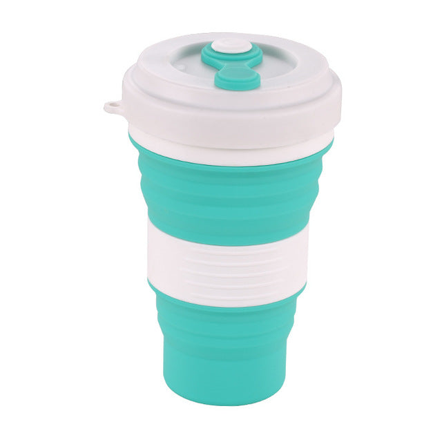 Innovative Collapsible Silicone Coffee Mug for Travel
