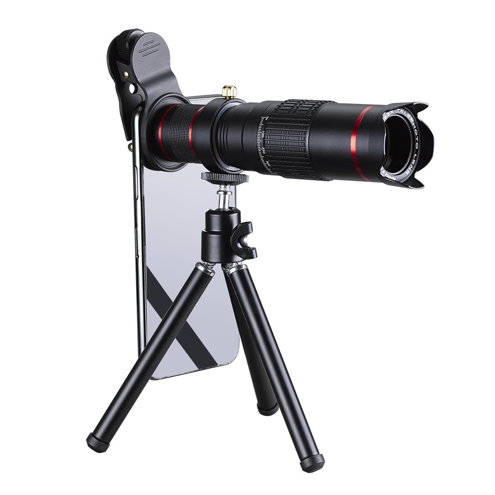 Crystal Clear 22x Zoom Lens Set for Mobile Phone Cameras