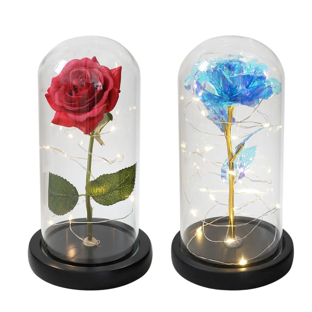 Cosmic LED Rose Sphere