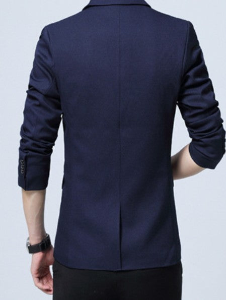 Slim Fit Men's Fashion Blazer in K-Style