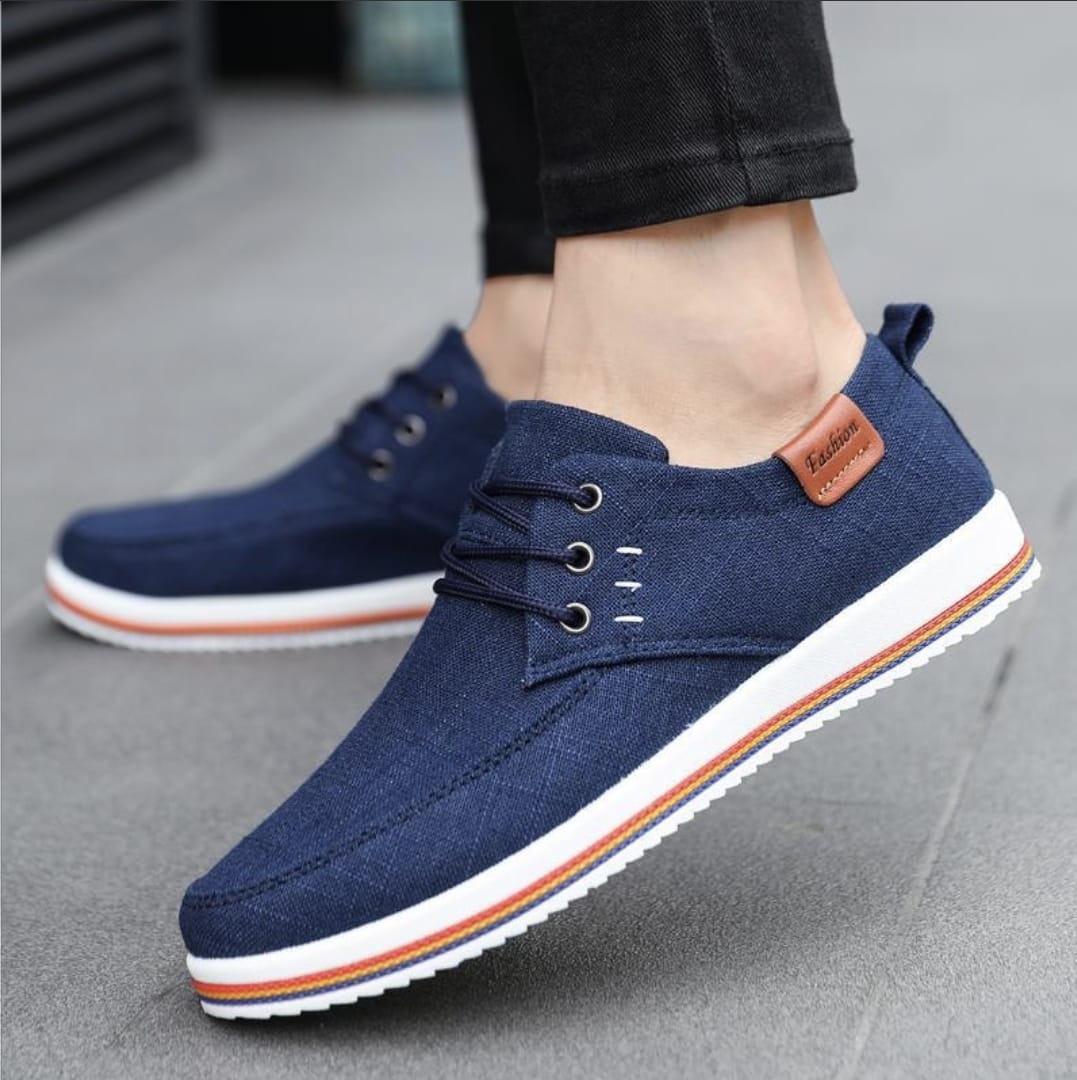 Canvas Loafers for Men's Casual Wear