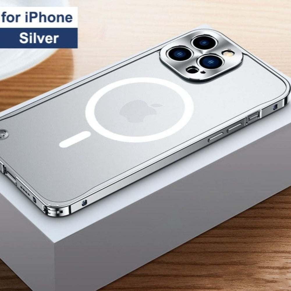 Metal Frame Premium Protective Case for iPhone: Enhancing Style and Durability