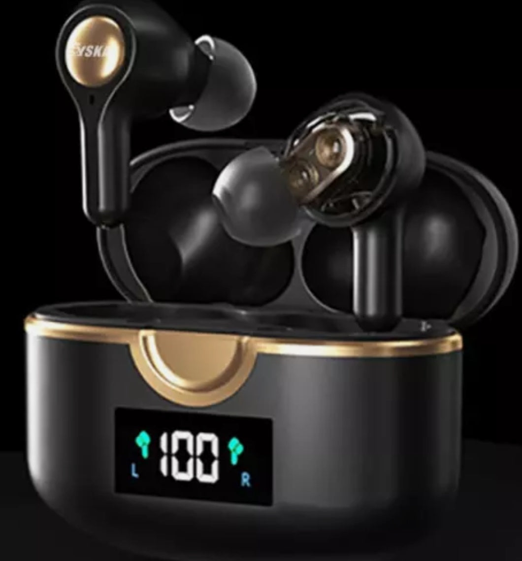 Powerful Bass Touch Bluetooth 5.0 T22PRO Earbuds with a Ninja Dragon Twist
