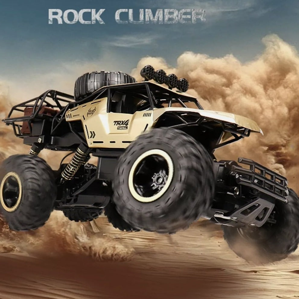 High Speed 1/12 Scale 4WD Monster Truck with 6 Wheels and Remote Control - Dragon Edition