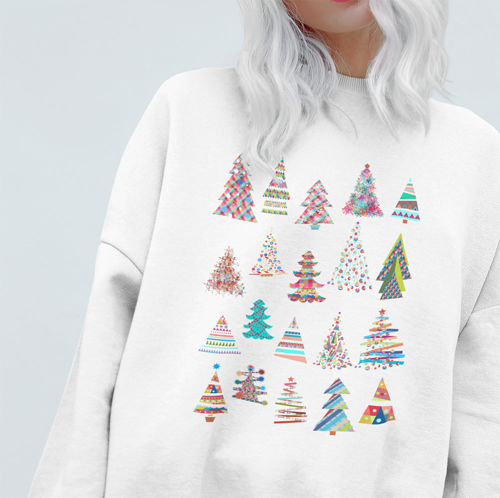 Women's Festive Tree Sweater