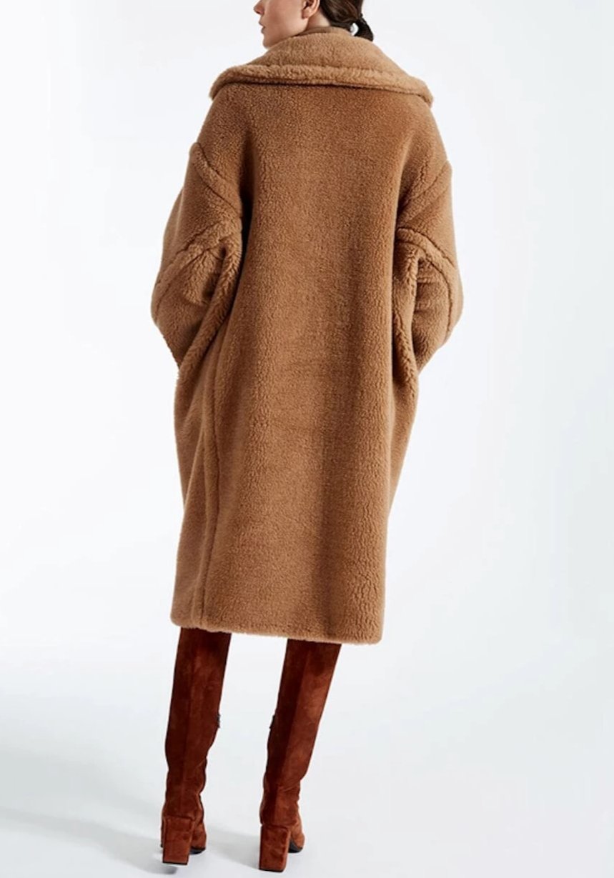 Faux Fur Teddy Overcoat for Women