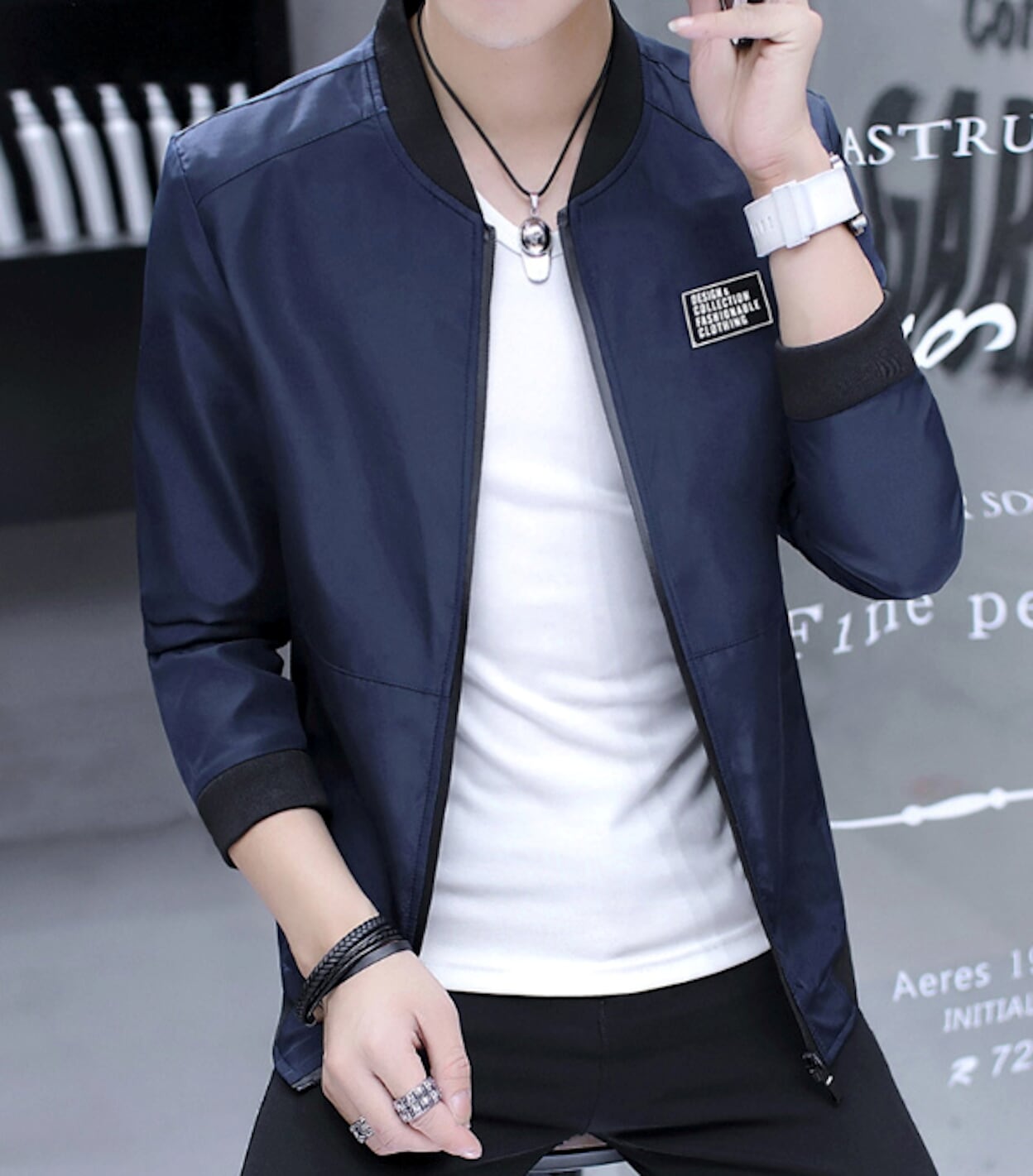 Casual Men's Bomber Jacket