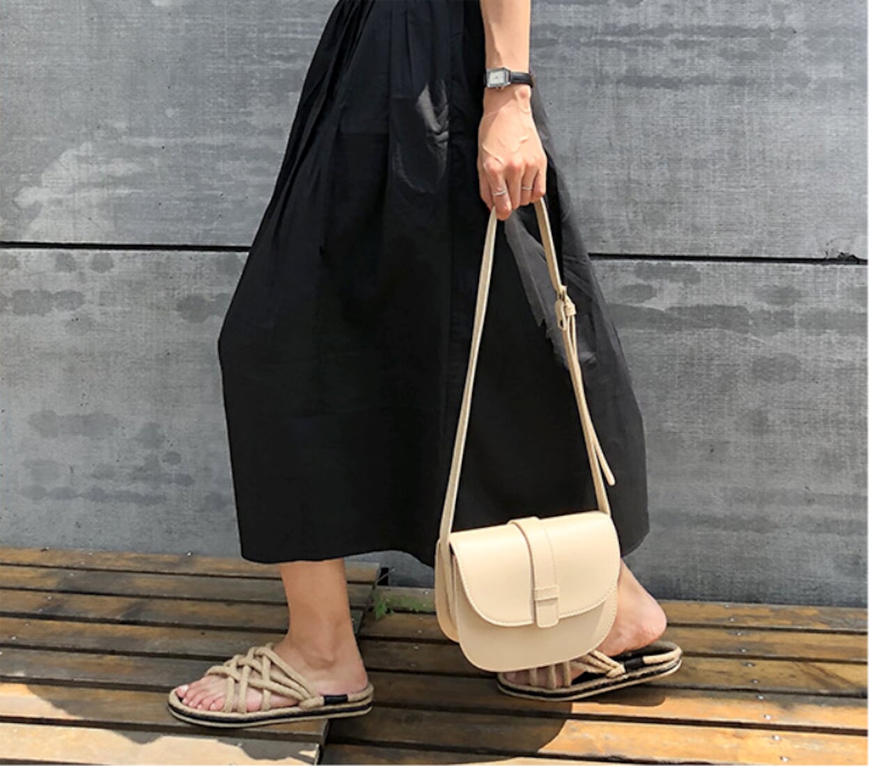 Snap Closure Crossbody Bag for Women