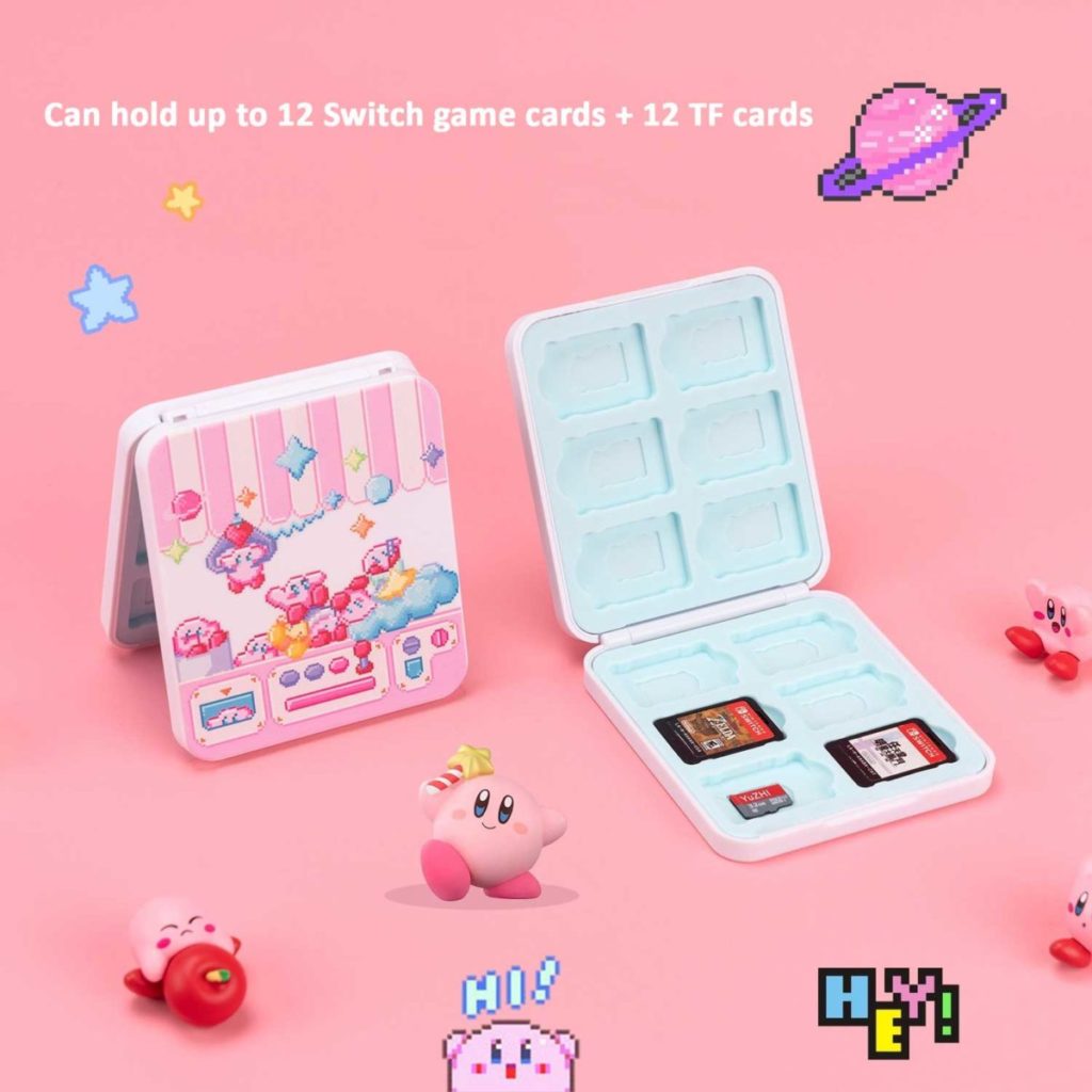 Kawaii Kirby Game Card Holder Case