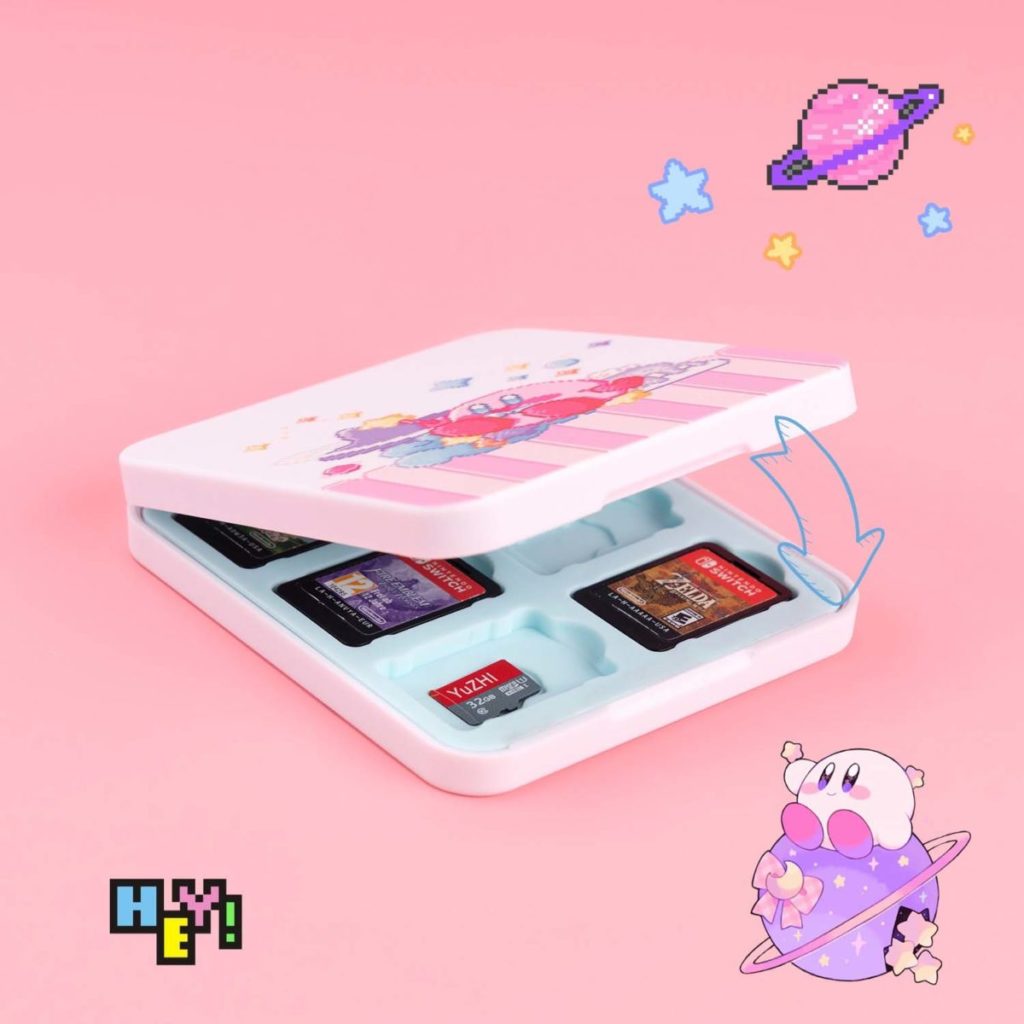 Kawaii Kirby Game Card Holder Case